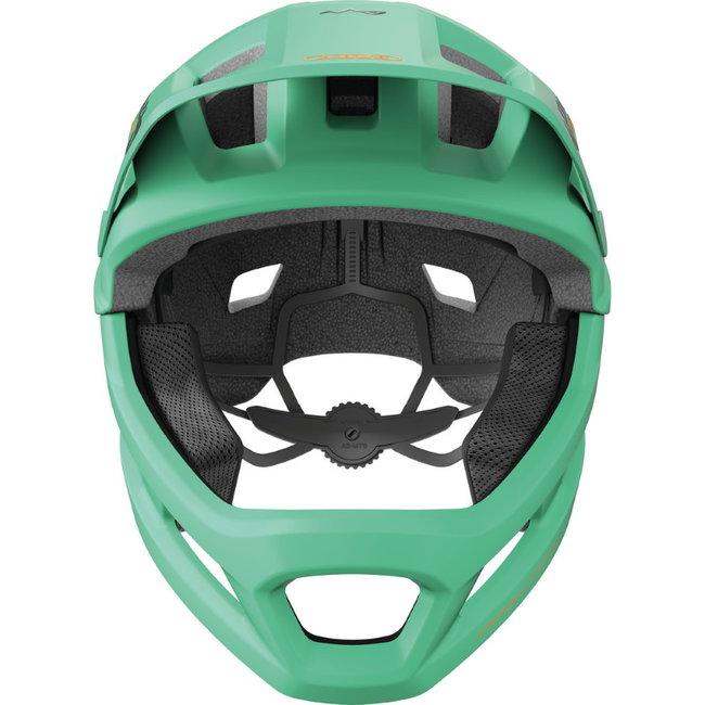 Abus - casca ciclism copii Youdrop FF (acoperire integrala) helmet - verde salvie