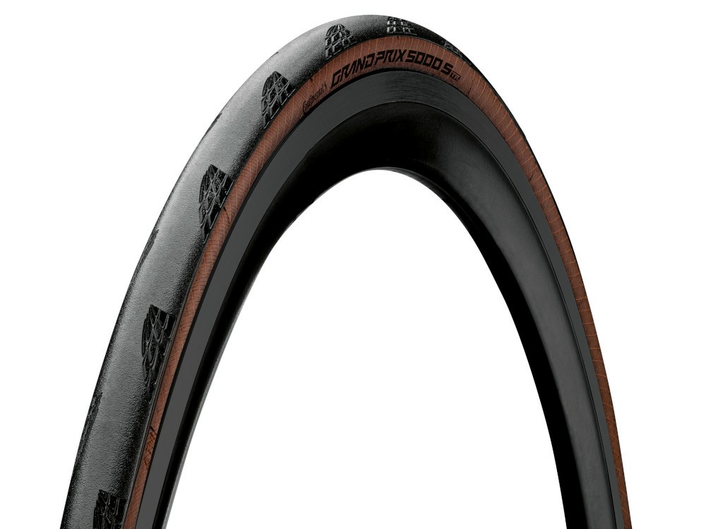Continental Anvelopa pliabila Continental Grand Prix 5000S TR 25-622 (700 x 25C) negru/maro