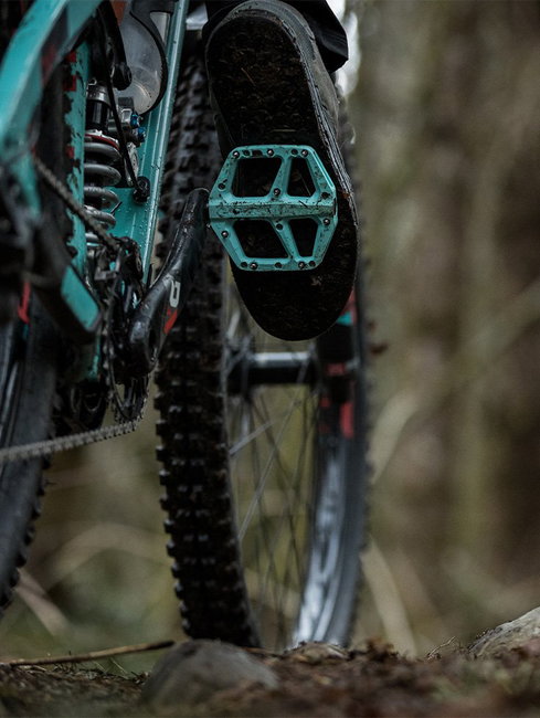 Look - pedale flat bicicleta MTB Trail Fusion - rosu