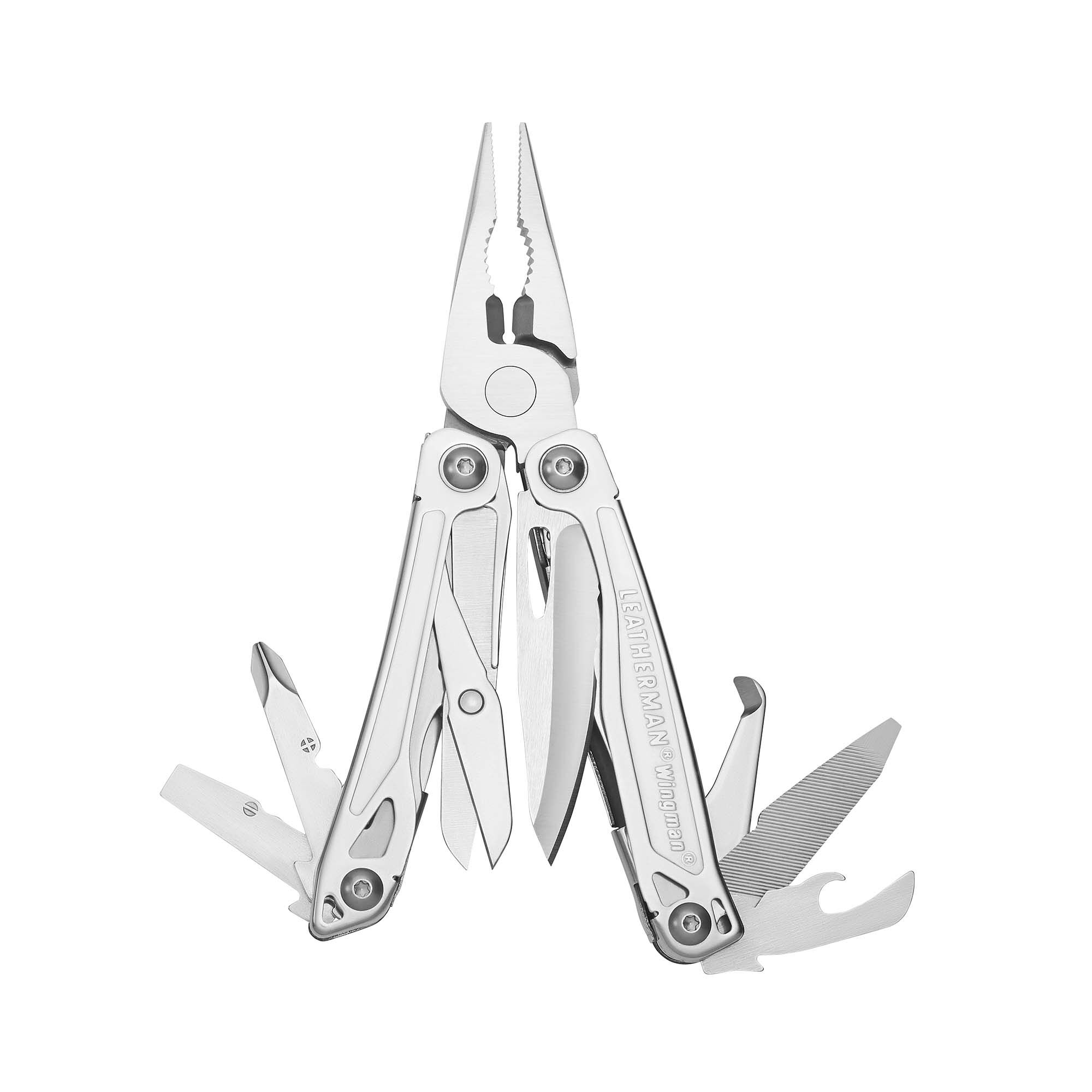Leatherman Leatherman - multi-tool 14 functii Wingman Stainless Steel 832523 - argintiu