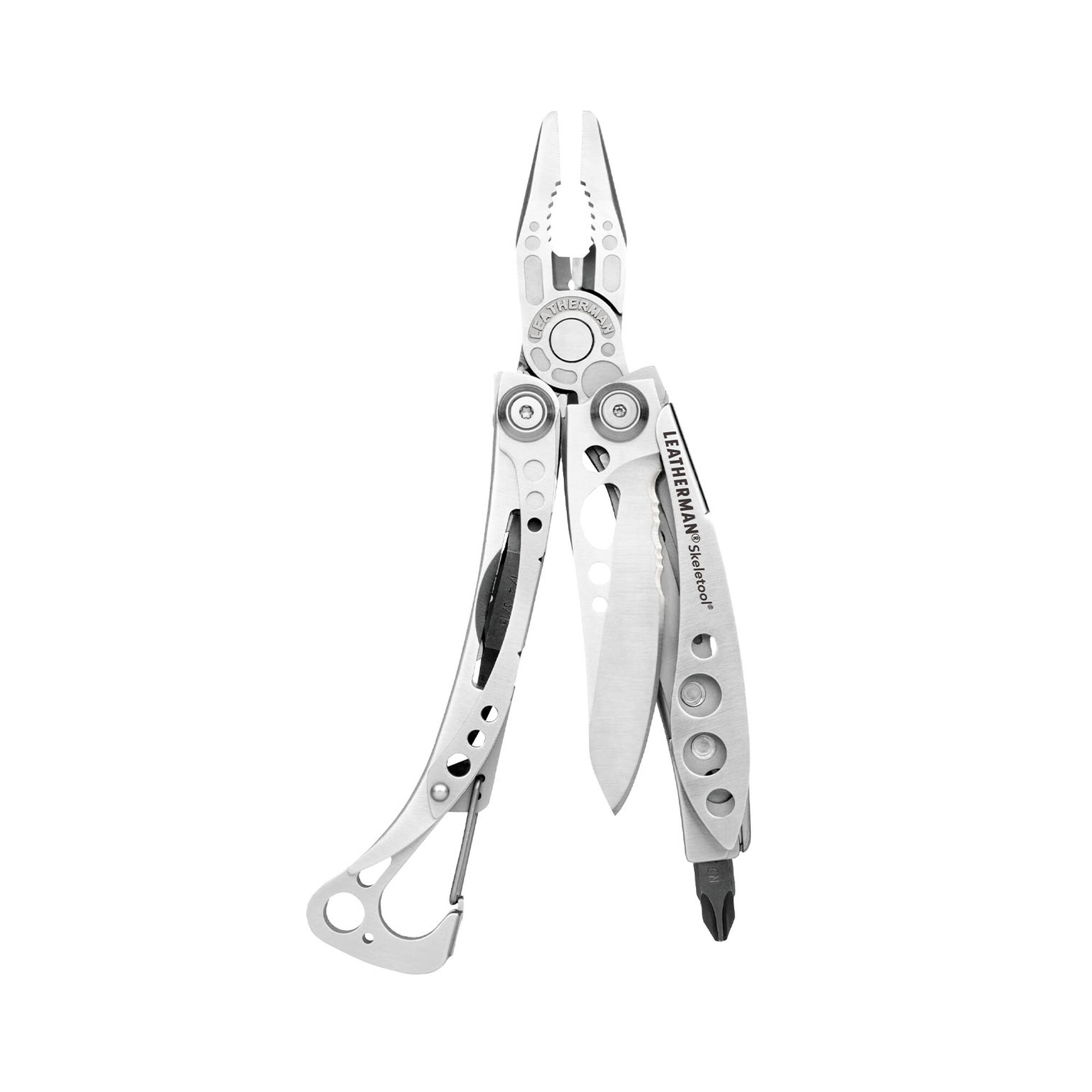 Leatherman Leatherman - multi-tool 7 functii Skeletool Stainless Steel 930920 - argintiu