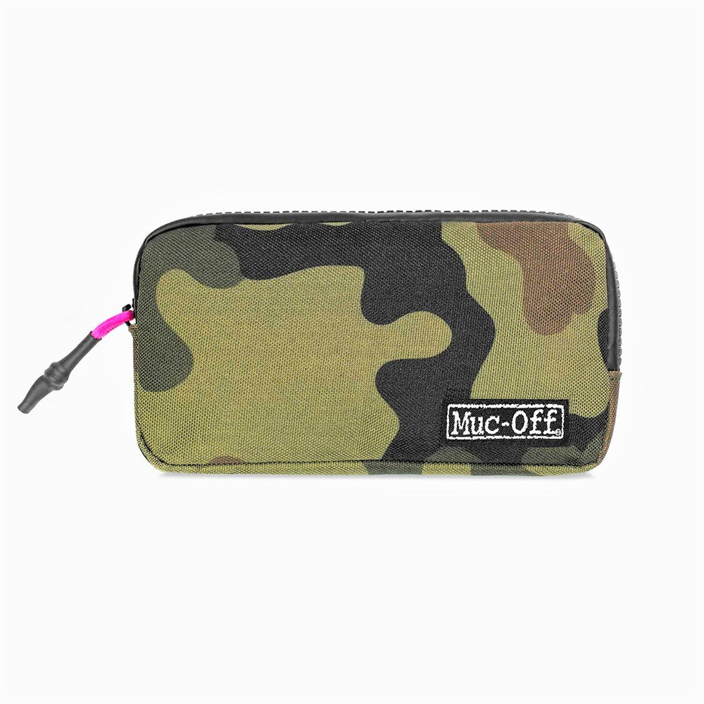 Muc-Off Muc-Off - borseta bicicleta Rainproof Essentials Case - verde camuflaj