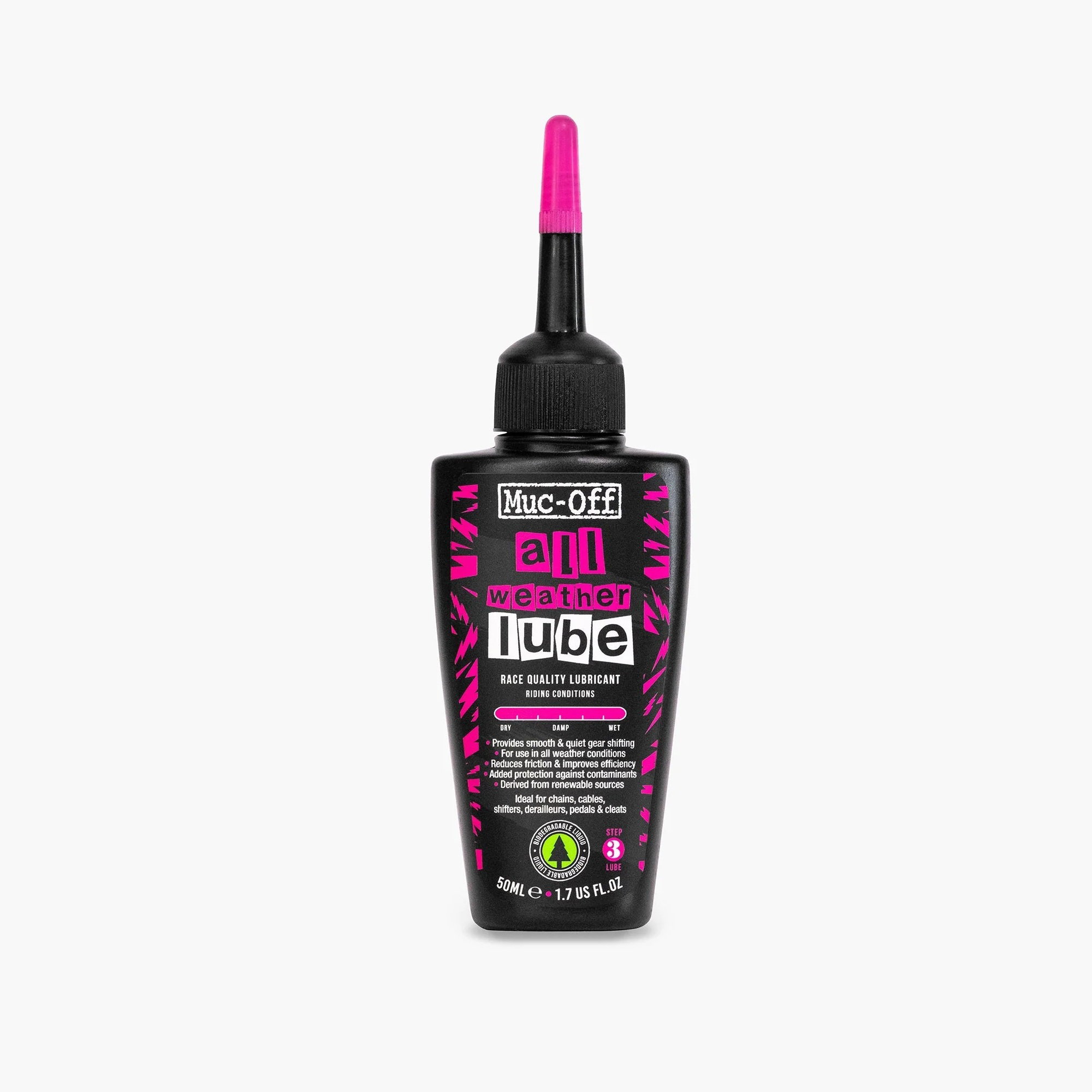 Muc-Off Muc-Off - lubrifiant lant bicicleta All Weather Lube - 50ml