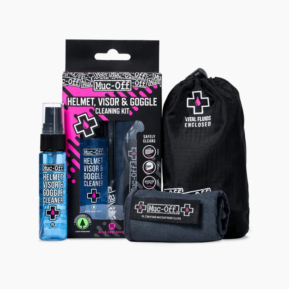Muc-Off Muc-Off - pachet produse curatare accesorii bicicleta (ochelari vizor si lentile) Visor, lens and google Cleaning KIt