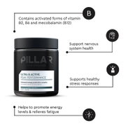 Pillar Performance - supliment energizant Ultra B Active energy production supplement - cutie 60 tablete