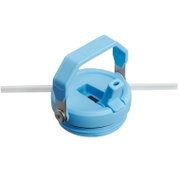 Stanley - termos tip sticla cu pai - Flip Straw Tumbler - albastru intens azur - 890 ml - Personalizat Trisport - Garmin