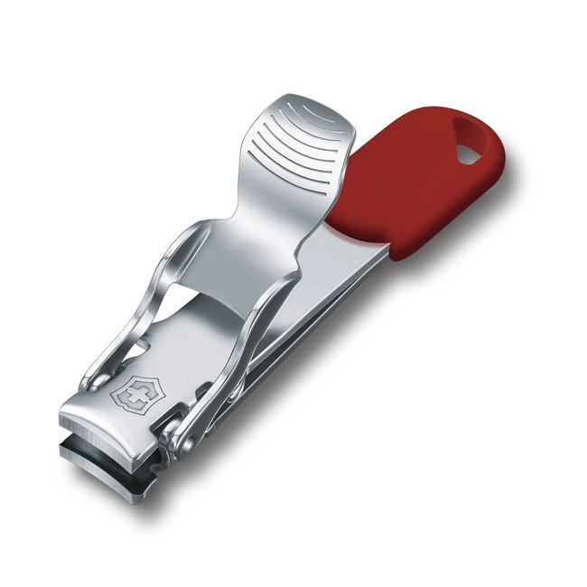 Victorinox - unghiera Nail Clipper design elvetian - argintiu rosu