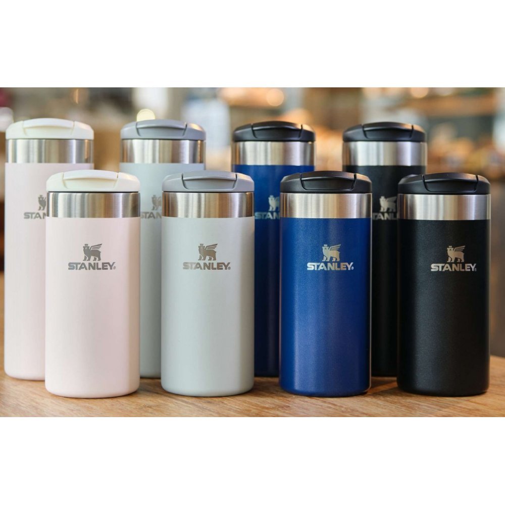 Stanley - termos mic calatorie The Aerolight Transit Mug - negru
