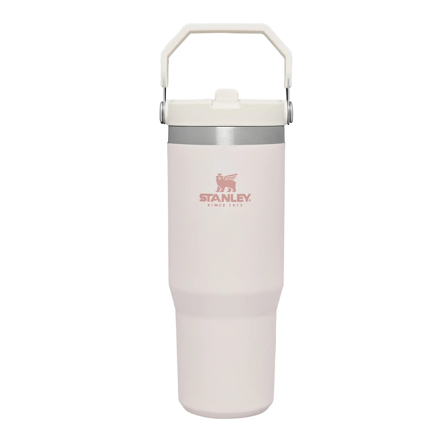 Stanley Stanley - termos tip sticla cu pai - Flip Straw Tumbler - roz deschis - 890 ml