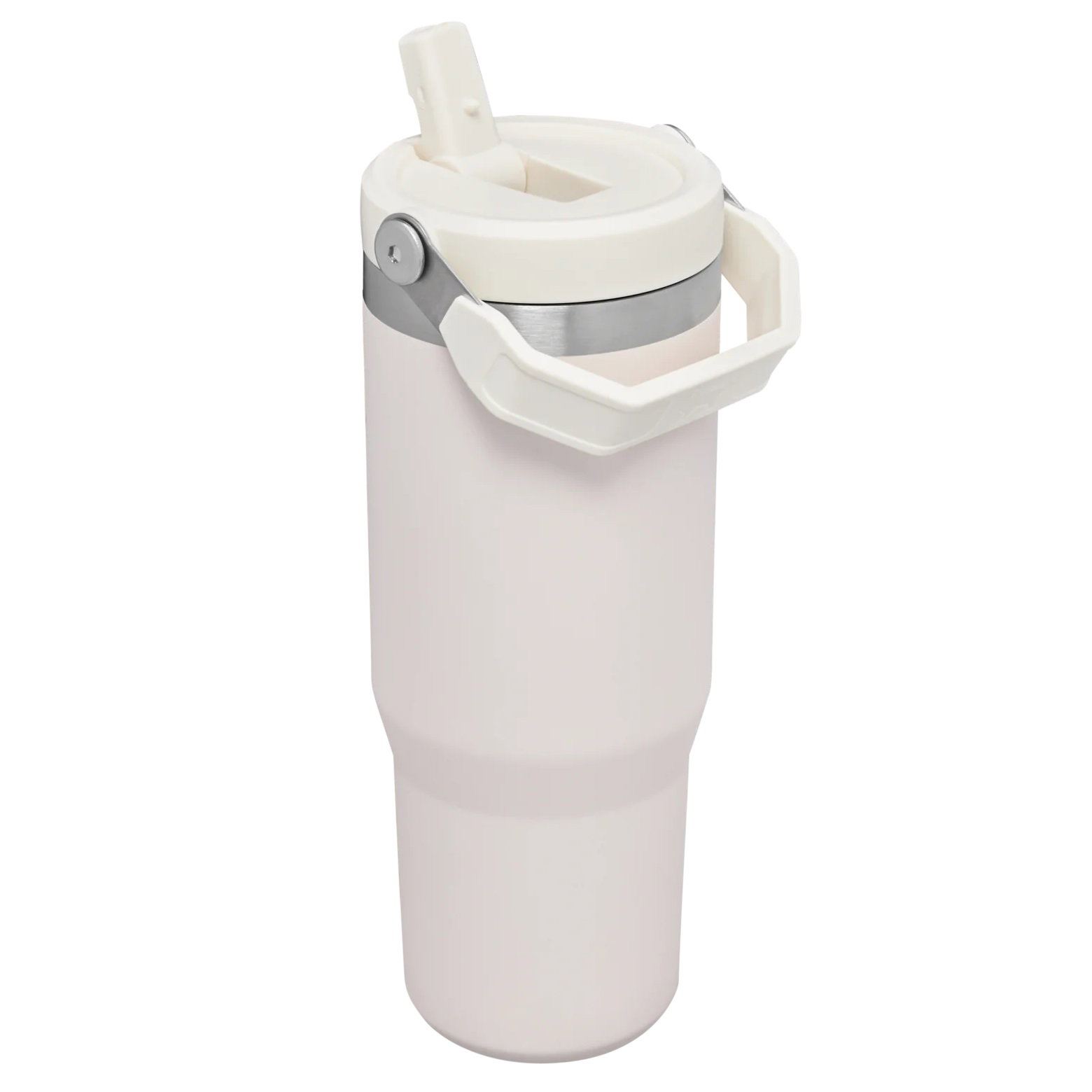 Stanley - termos tip sticla cu pai - Flip Straw Tumbler - roz