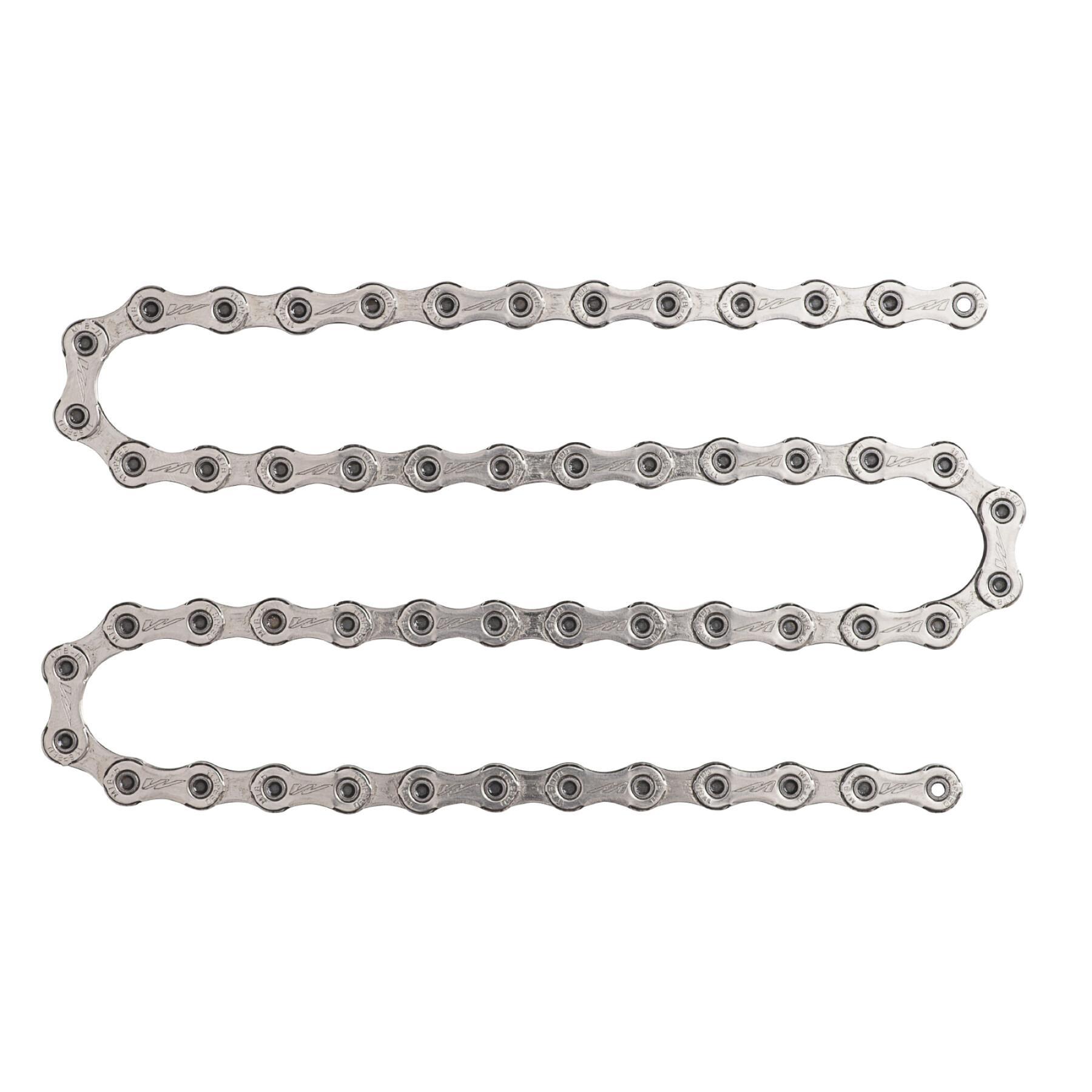 Miche Miche - lant bicicleta electrica 12 viteze, 138 zale E-bike chain - gri argintiu