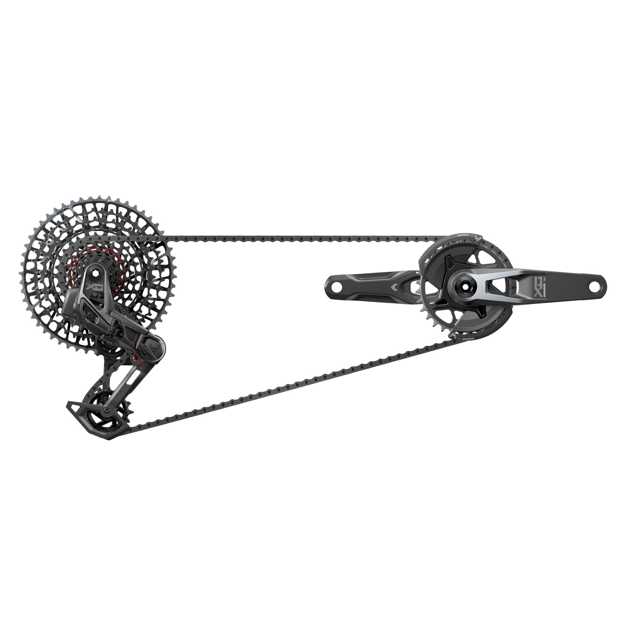 SRAM SRAM X0 Eagle AXS Transmission Groupset complet - T-Type | D1 - 175mm