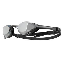 TYR - ochelari inot  de competitie Tracer X Elite mirrored - gri negru