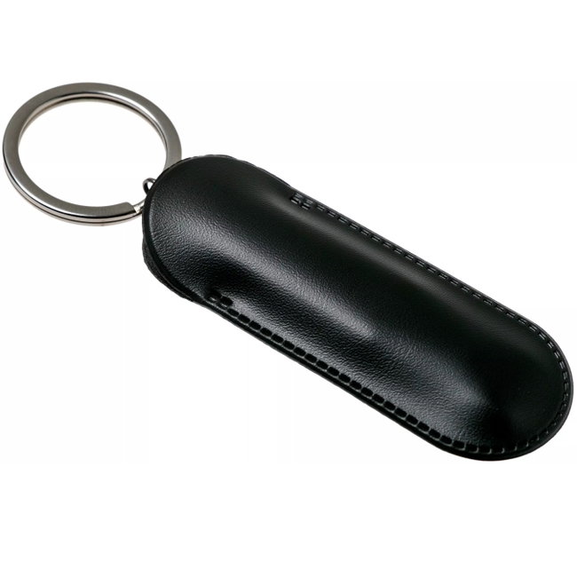 Victorinox - unghiera cu toc piele - argintiu negru