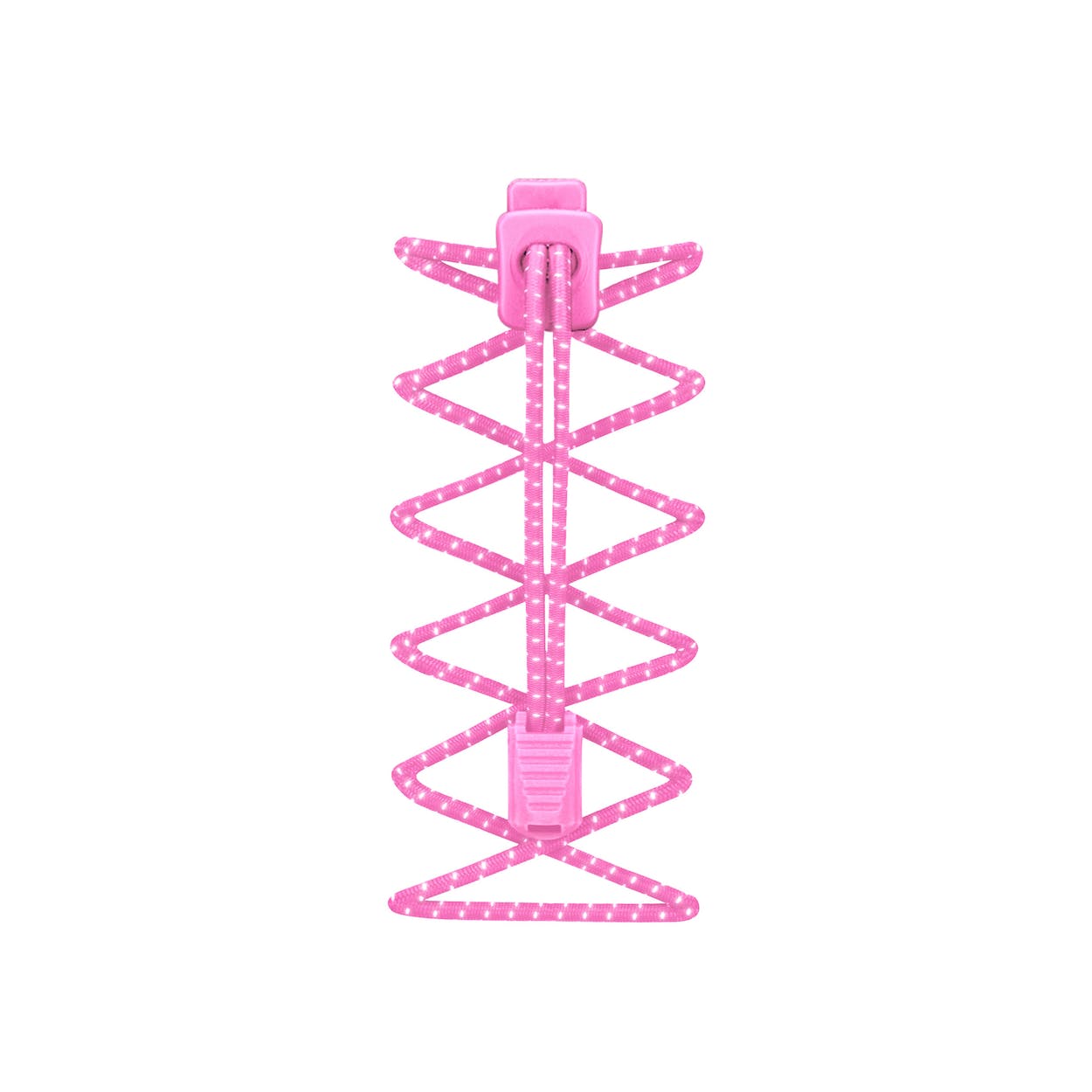 Shoe Accessories Nathan - sireturi reflectorizante strangere rapida - roz