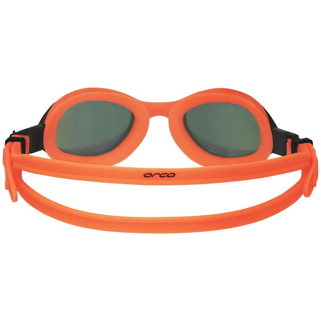 Orca - ochelari inot triatlon si ape deschise - Killa 180° - portocaliu oglinda