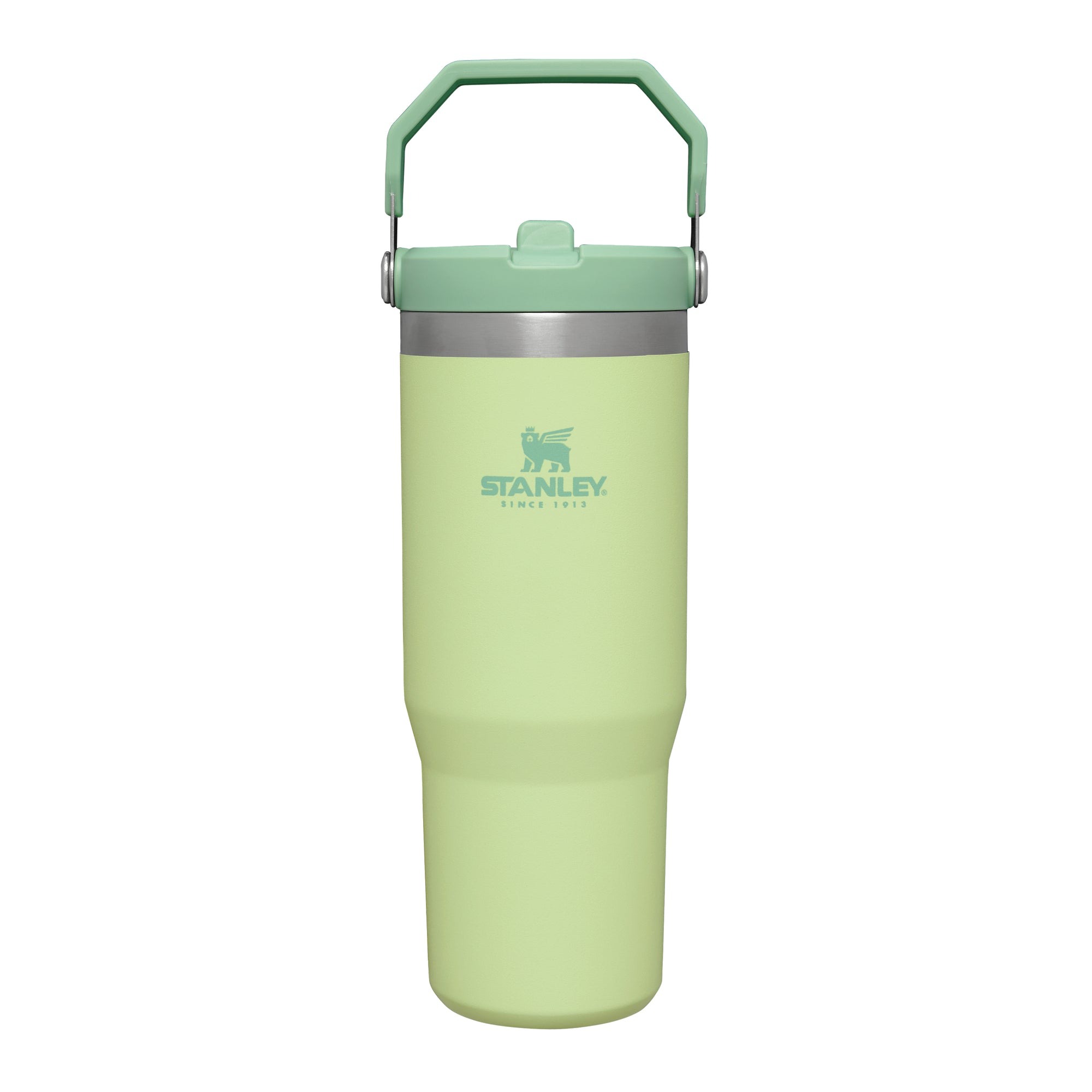 Stanley Stanley - termos tip sticla cu pai - Flip Straw Tumbler - Citron - 890 ml