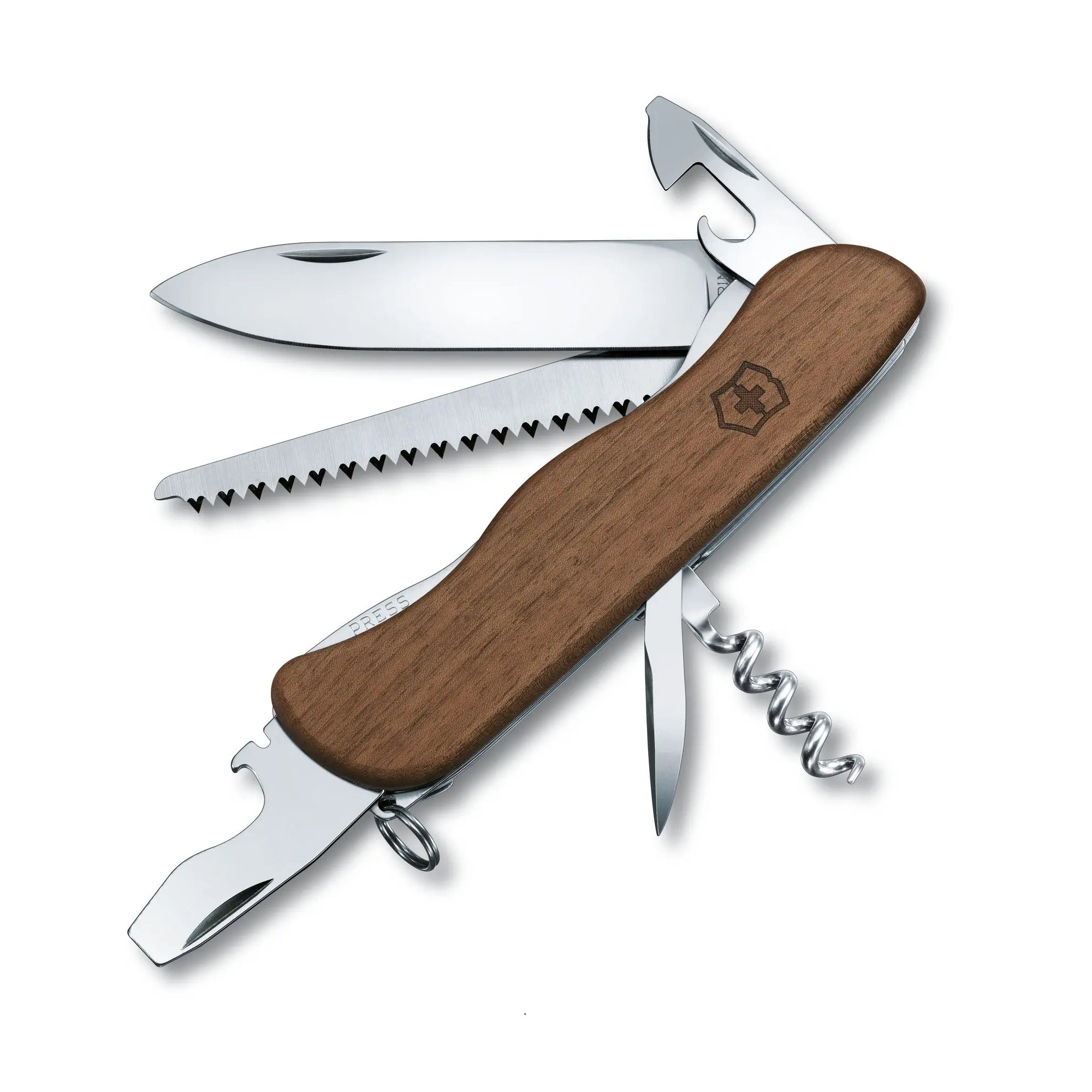 Victorinox - briceag mic Forester maner lemn, 10 functii