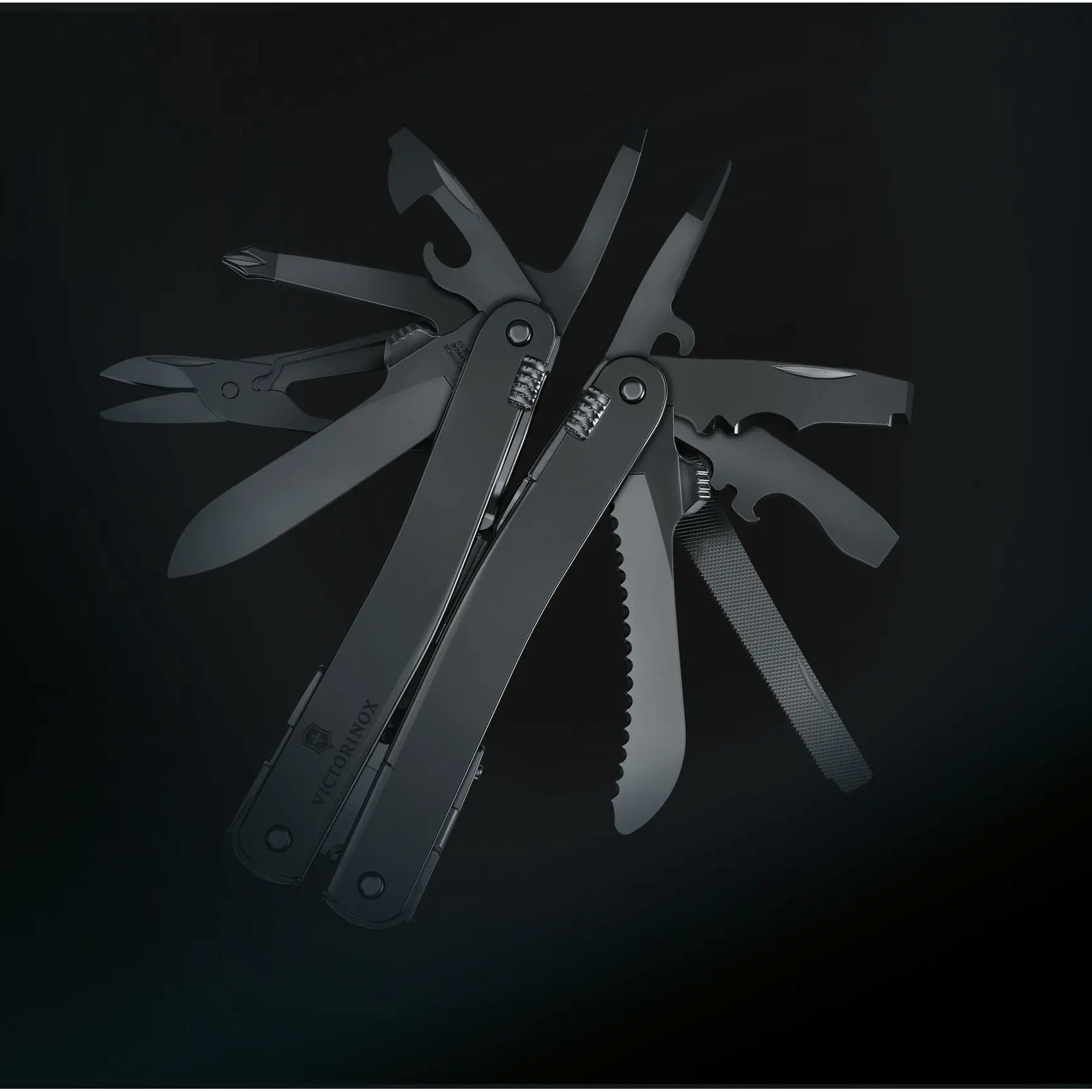 Victorinox - multitool Swiss Tool Spirit MXBS, 24 functii - negru