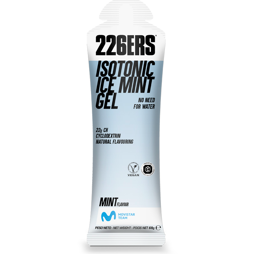 226ers 226ers - gel energizant isotonic ice gel - aroma menta - 68g
