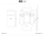 Apidura - rucsac hidratare ciclism Backcountry Hydration Backpack - gri negru