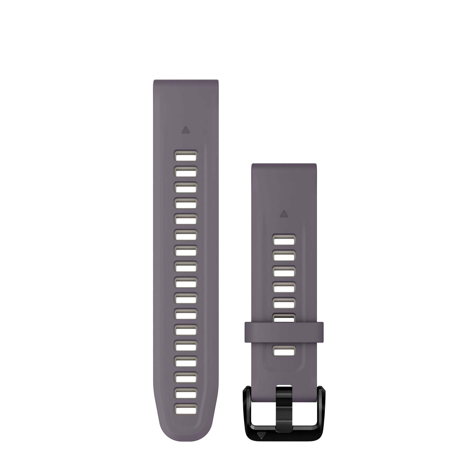 Watch Bands Garmin QuickFit 20 - curea silicon - crem mov Deep Orchid|Light Sand