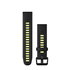 Garmin QuickFit 20 - curea silicon - rosu Flame|gri Graphite