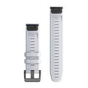 Garmin QuickFit 22 - curea silicon - alb Whitestone