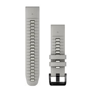 Garmin QuickFit 22 - curea silicon - gri Fog|verde Moss