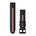 Garmin QuickFit 22 - curea silicon - negru-rosu