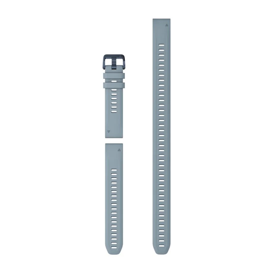 Watch Bands Garmin curea silicon QuickFit 20 pentru ceas de scufundare Garmin Descent Mk2S - albastru deschis maritim