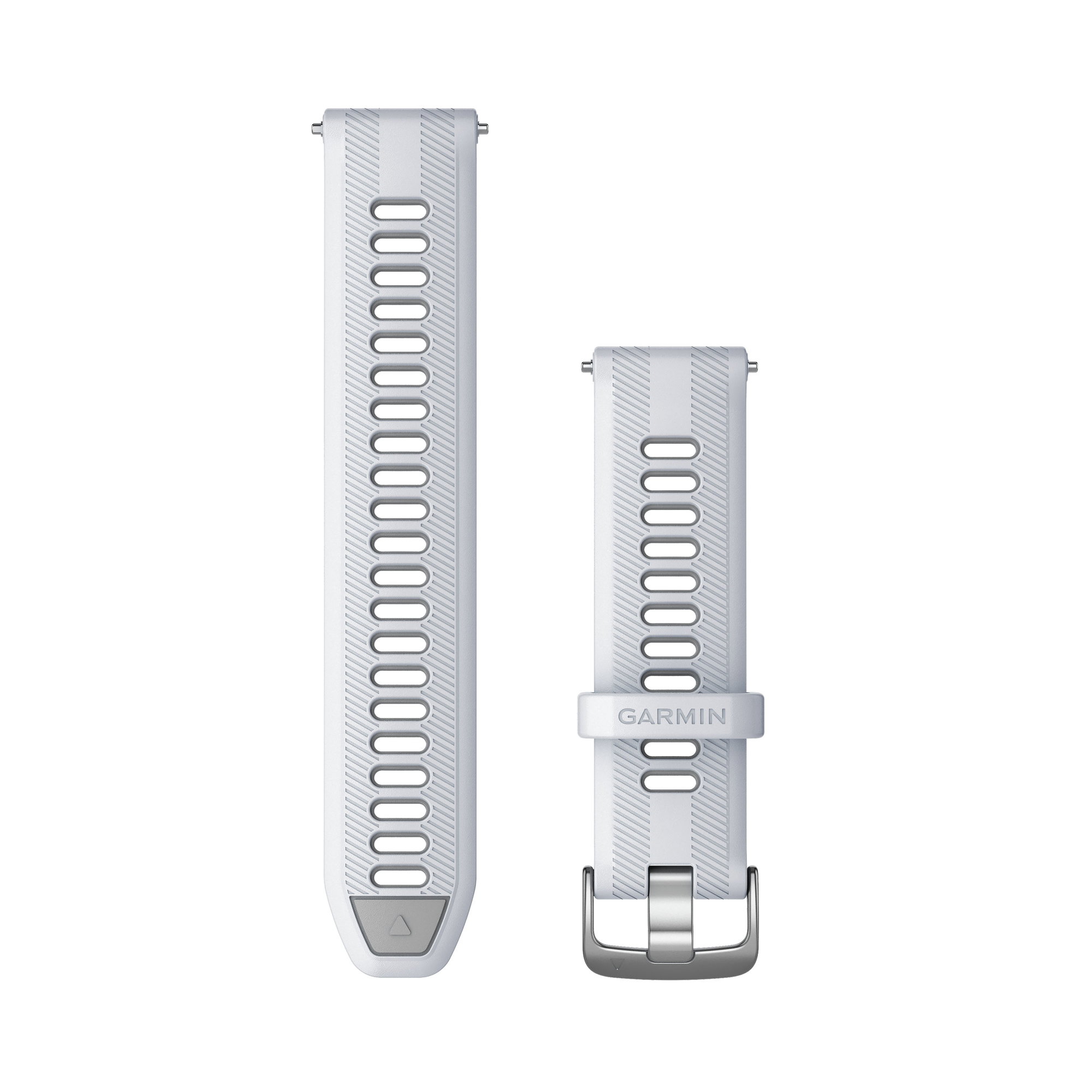 Watch Bands Garmin curea silicon pentru Forerunner 965 - alb|gri