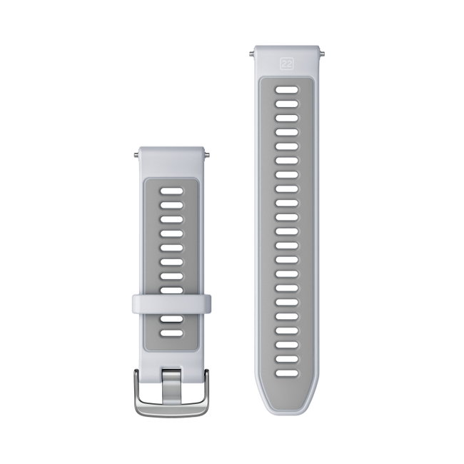 Garmin curea silicon pentru Forerunner 965 - alb|gri