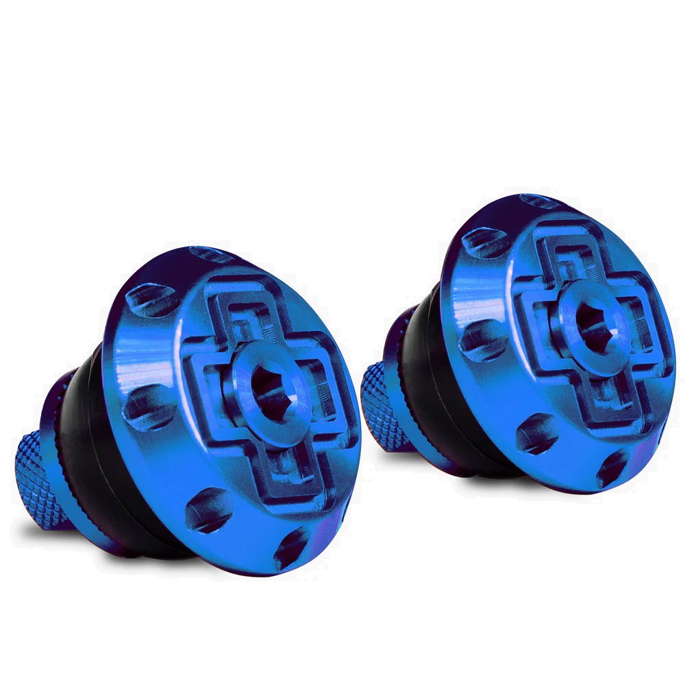 Muc-Off Muc-Off - Dopuri ghidon bicicleta Disco Bar End Plugs - albastru