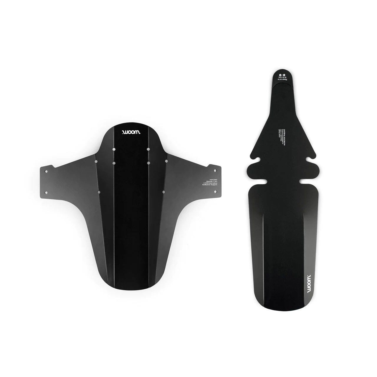 Woom Woom - aparatori noroi bicicleta MudBlocka Mudguards - negru