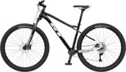 Bicicleta GT Avalanche Comp Gloss Black Cyan Blue Gunmetal 2023, Marime: XS (27.5")