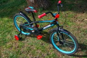 Bicicleta copii mtb ULTRA Kidy 20 C-Brake Negru Mat | 6-8 ani