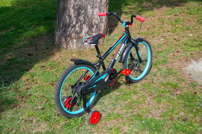 Bicicleta copii mtb ULTRA Kidy 20 C-Brake Negru Mat | 6-8 ani