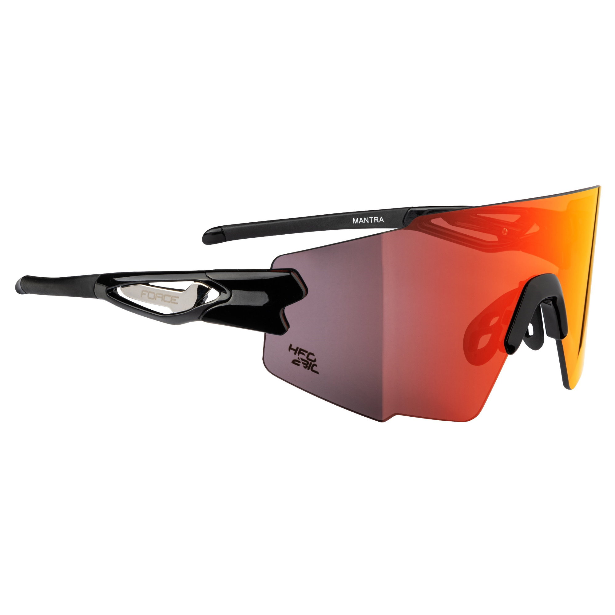 Sunglasses Ochelari Force Mantra Negri lentile rosii