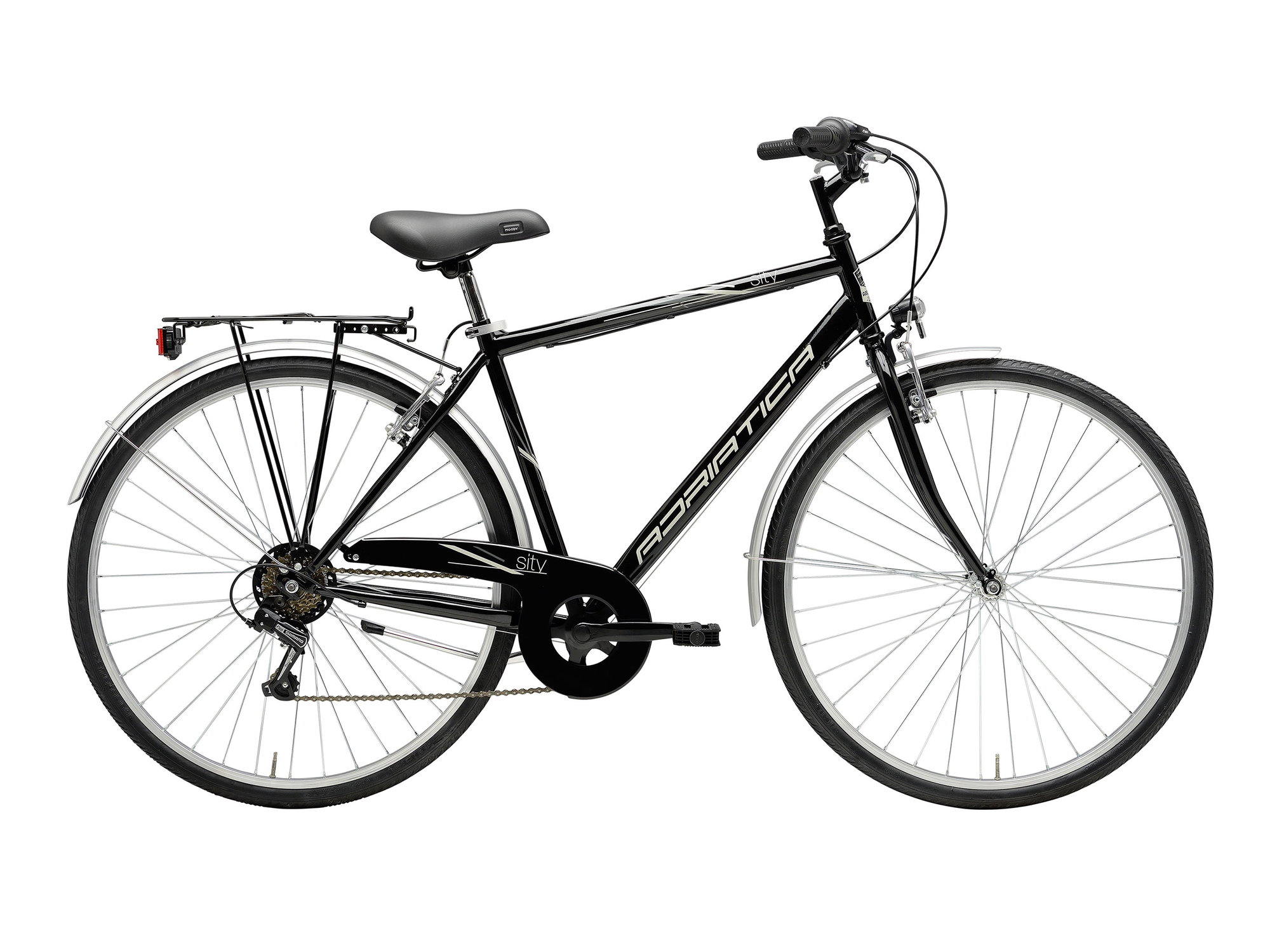 rola vidat alimente 28 cm Bicicleta Adriatica Movie Man 6V 28 Neagra 55 cm