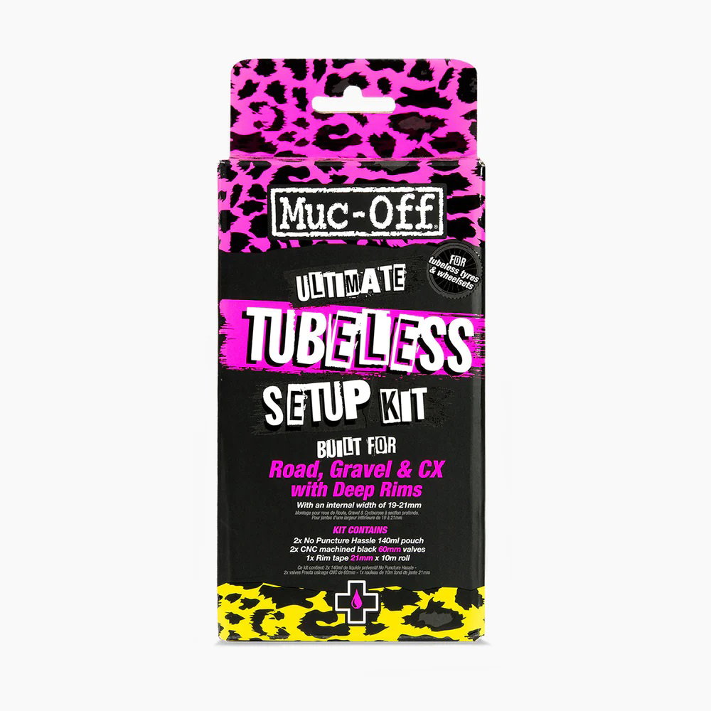 Muc-Off Muc-Off - kit Tubeless bicicleta Ultimate Road Gravel setup kit CX - 44mm