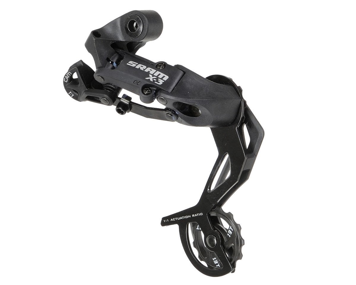 Bicycle Derailleurs Schimbator Spate Sram X3 7/8 Viteze Patina Lunga Black
