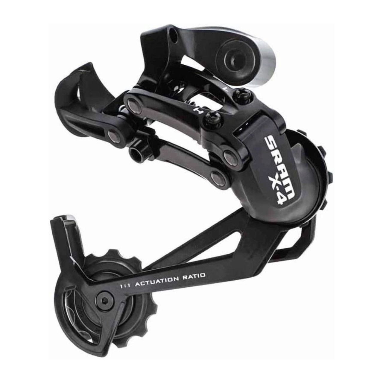 Bicycle Derailleurs Schimbator Spate Sram X4 7/8/9 Viteze Patina Lunga Black