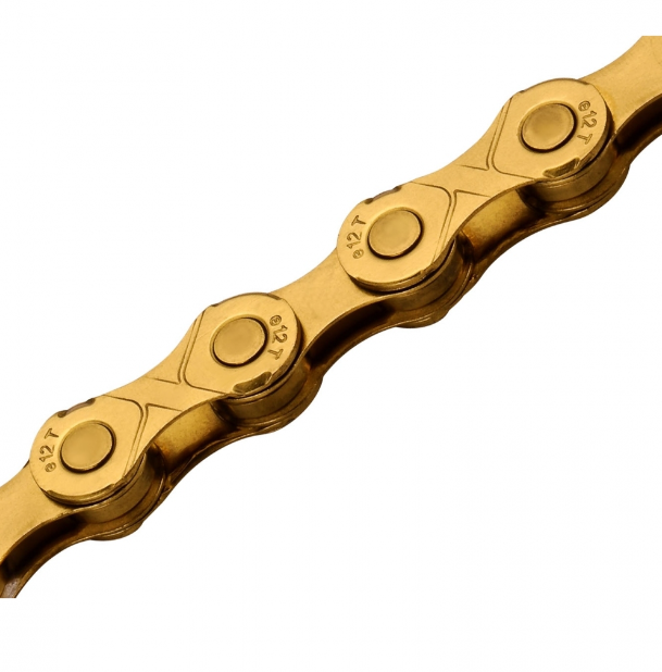 Lant KMC E12 Ti-N 12 Viteze 130 Zale Ebike Gold