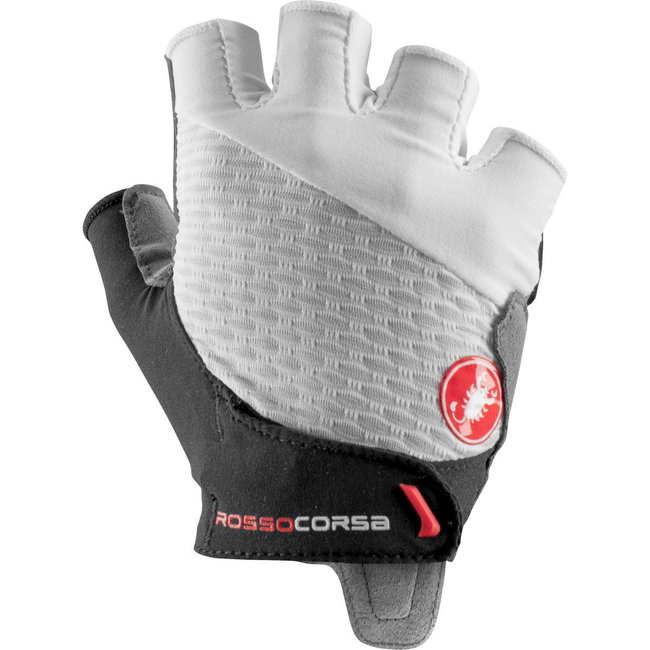 Manusi Castelli Rosso Corsa 2 W de dama Alb/Negru XS
