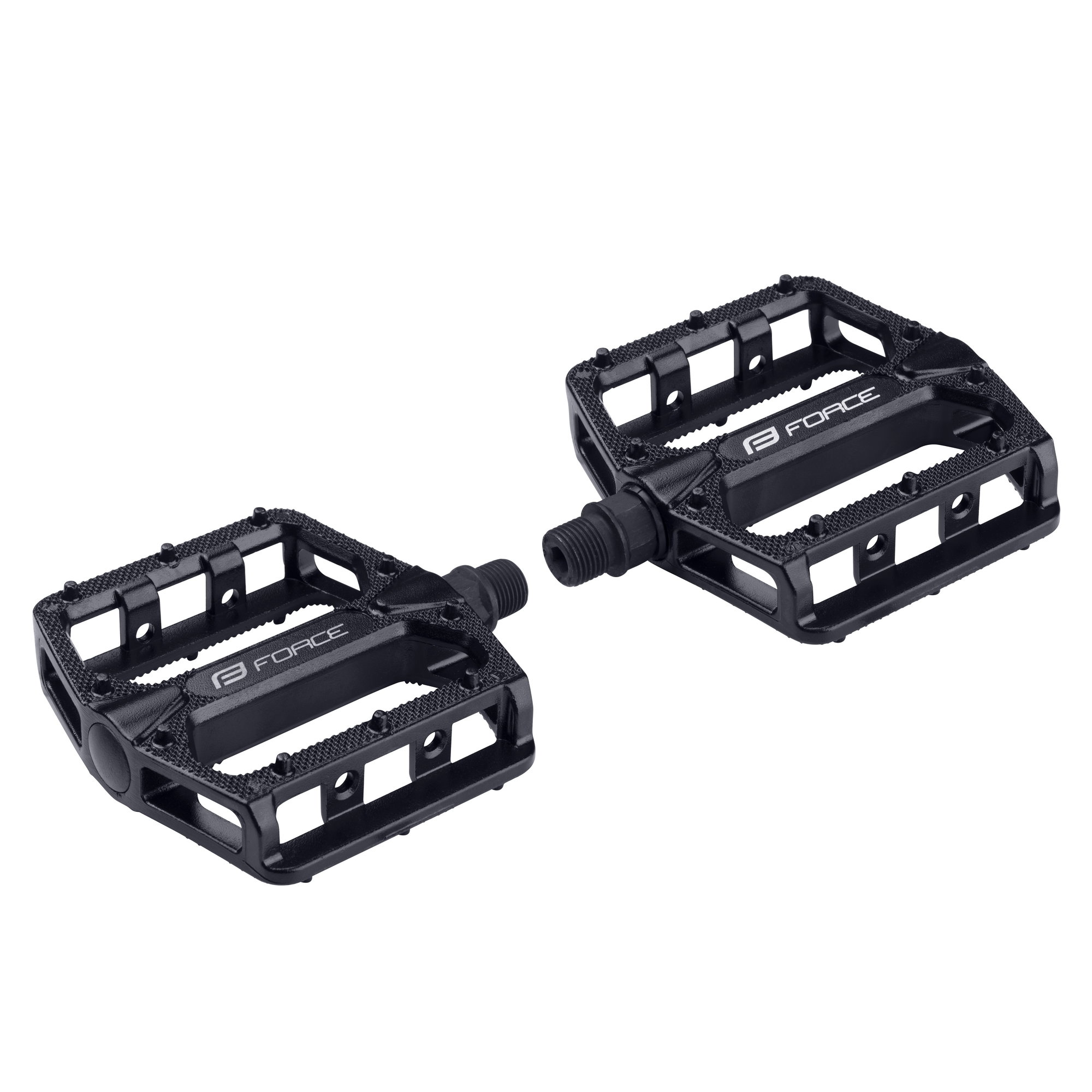 Bicycle Pedals Pedale BMX Force Hot Al Black