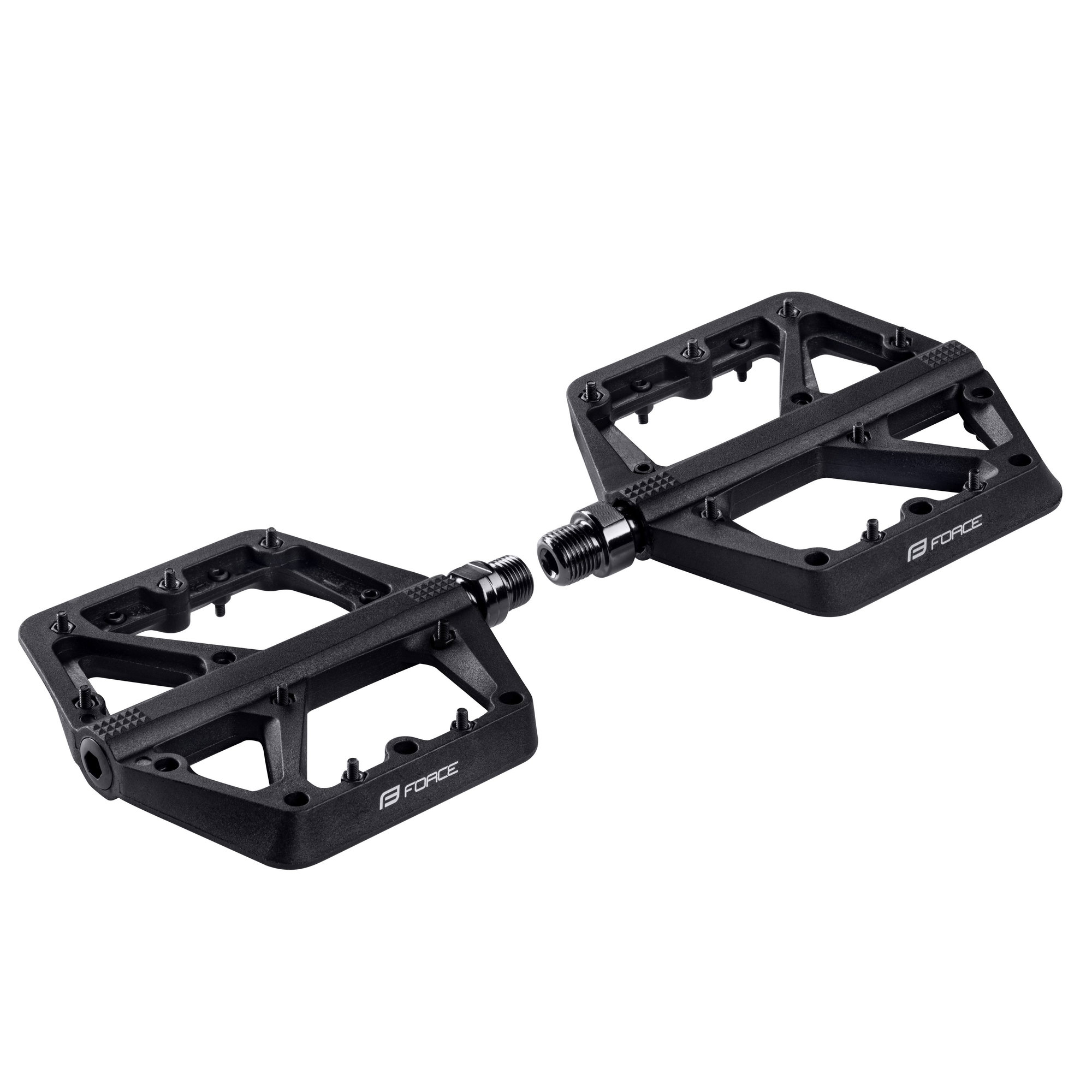 Force Pedale Force Blizz cu rulmenti Black