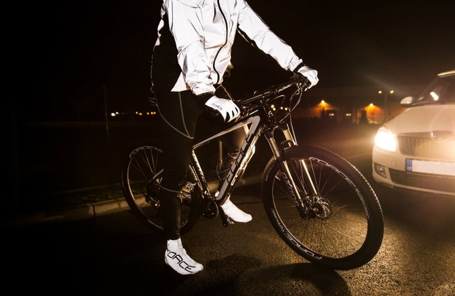 Manusi Force Reflect Alb Reflectorizant XL