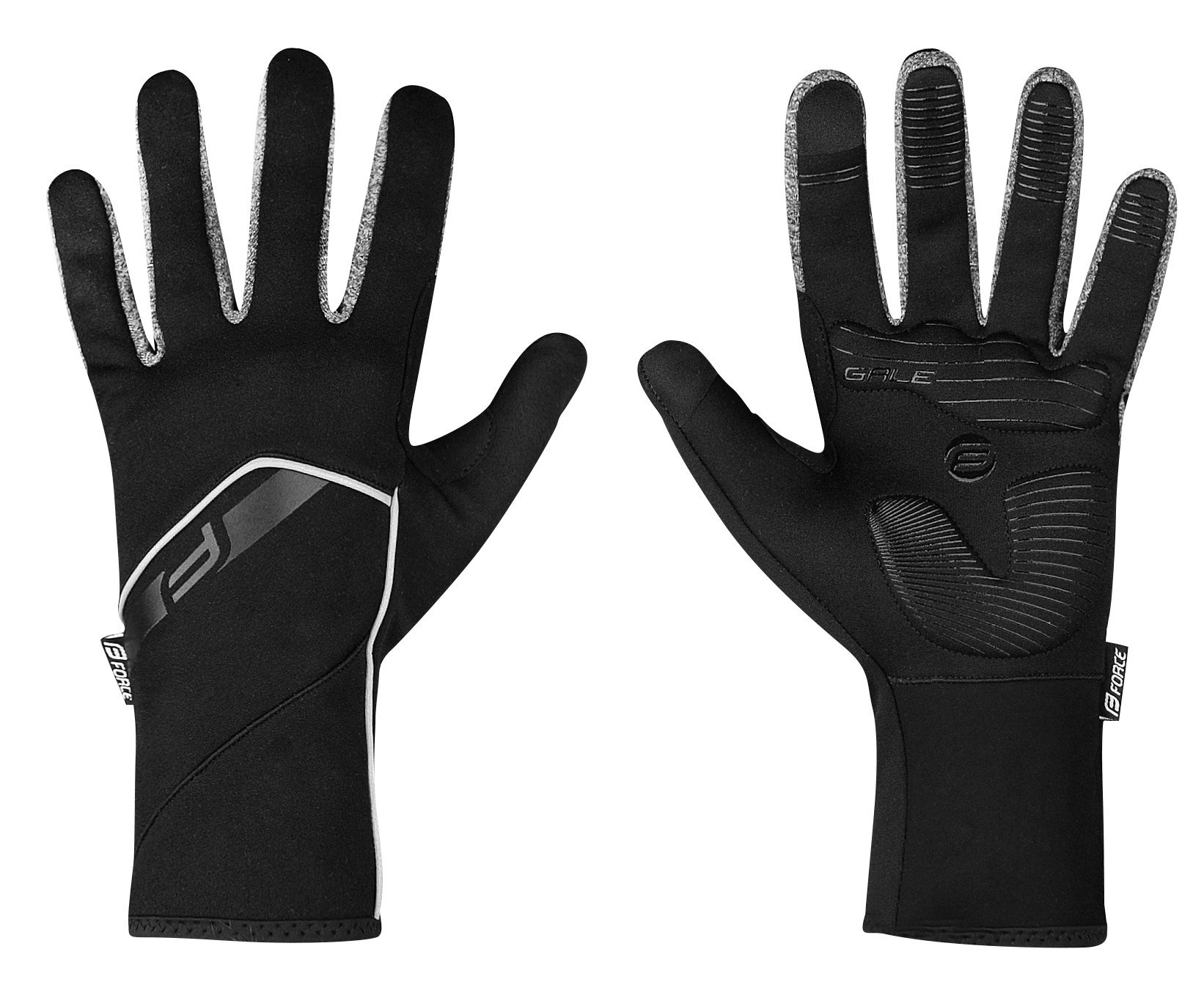 Force Manusi primavara/toamna Force Gale Softshell Negru S