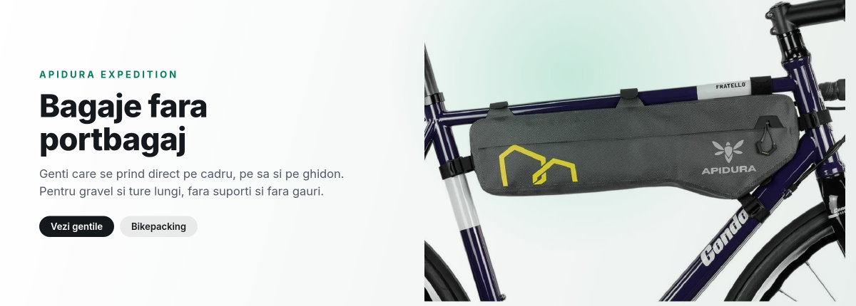 Apidura Expedition Frame Pack - geanta de cadru pentru bikepacking si gravel